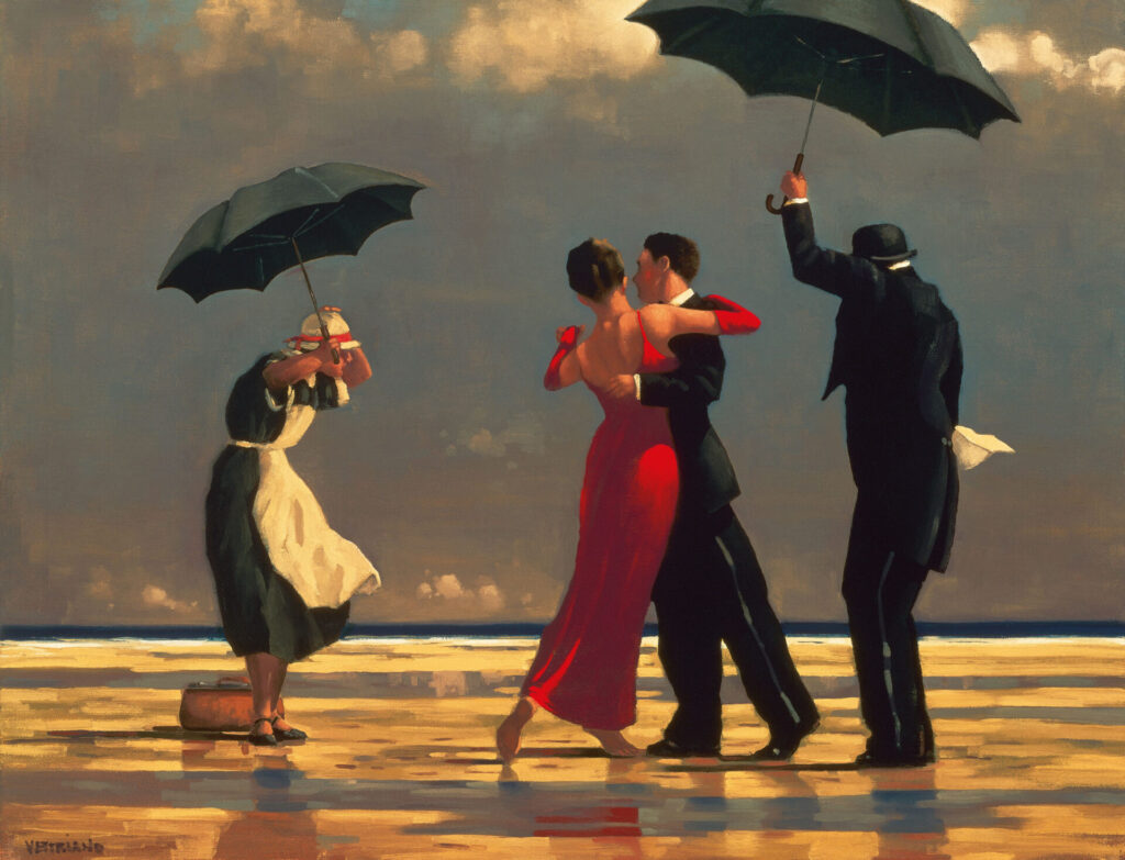 Pittura, fotografia e racconto personale: Jack Vettriano in mostra a Roma