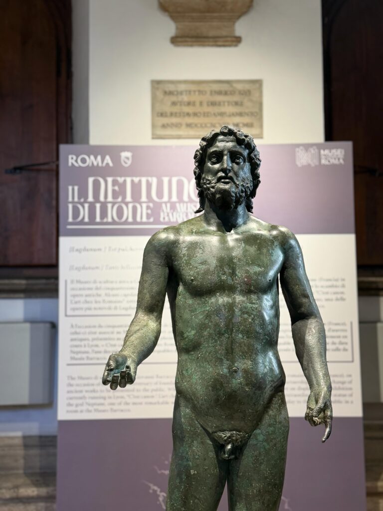 In prestito a Roma il Nettuno di Lione