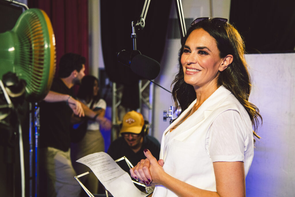 Maria Grazia Cucinotta è Tanaquilla, l’antica regina etrusca (in un podcast)