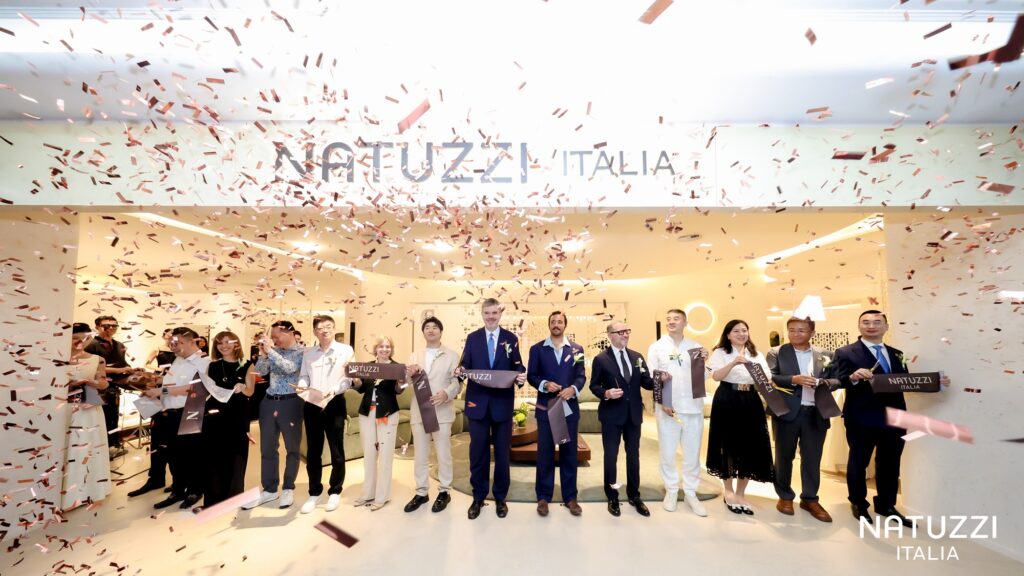 Natuzzi porta il design italiano a Pechino: il nuovo store diventa un ponte tra culture