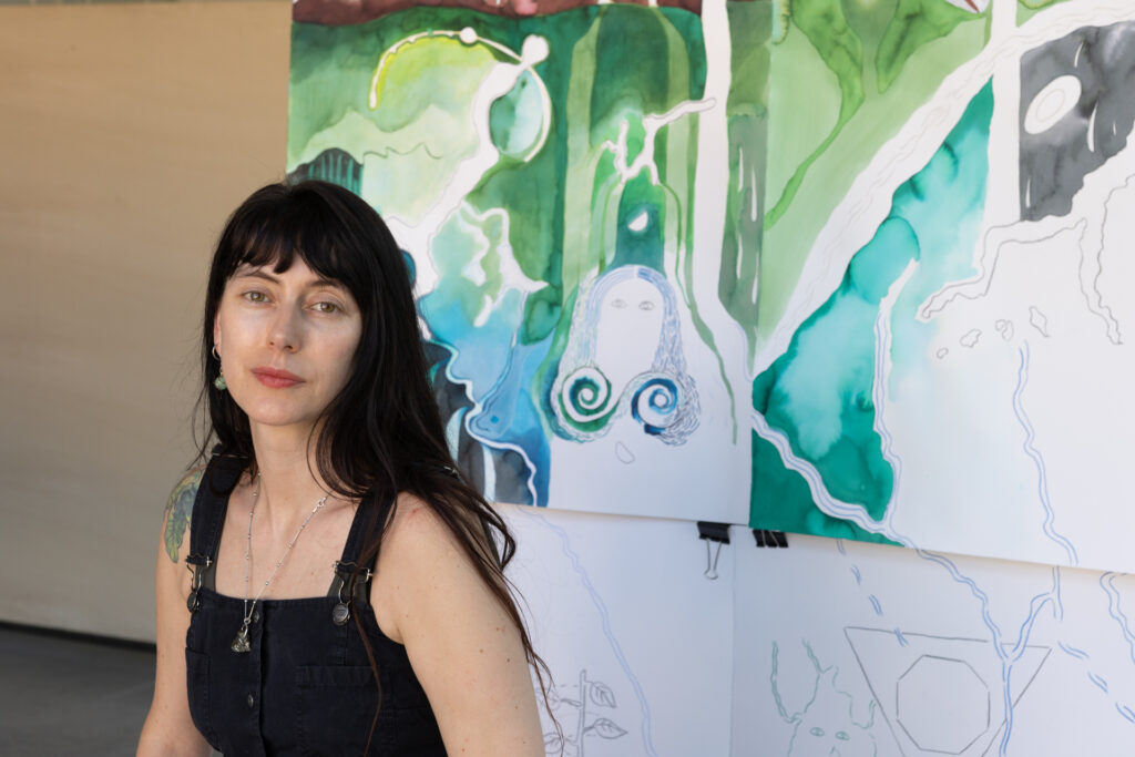 «Tornare a sentirci corpi d’acqua influenzati dalla luna e dal sole». L’artista cilena Claudia Müller racconta le sue Cosmogonie dell’Acqua a Villa d’Este (che, dice, «è sublime»)
