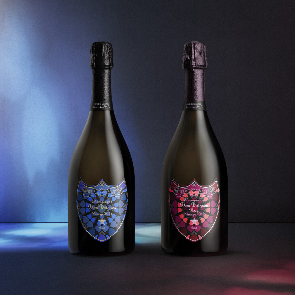 Quando Damien Hirst incontra Dom Pérignon, il caleidoscopio arriva sullo Champagne